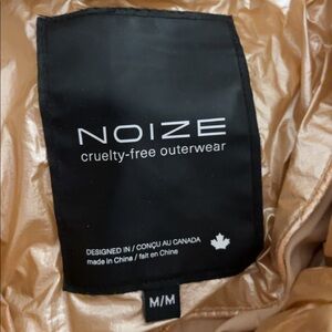 Women’s Gold Puffer